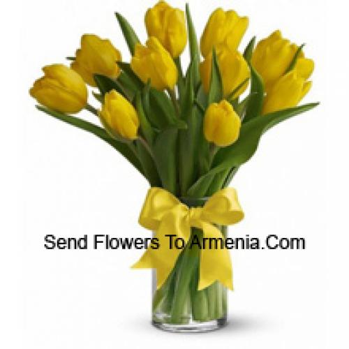 Beautiful Yellow Tulips