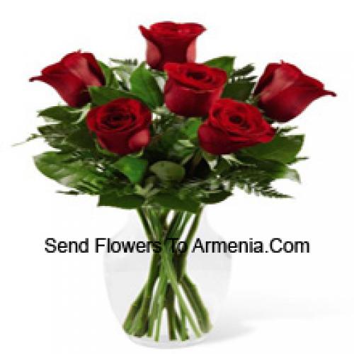 Cute 7 Red Roses