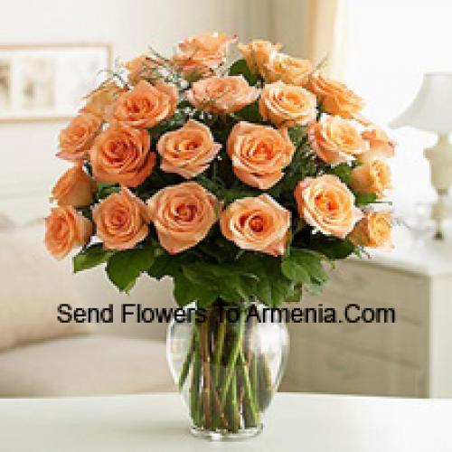 25 Divine Peach Roses