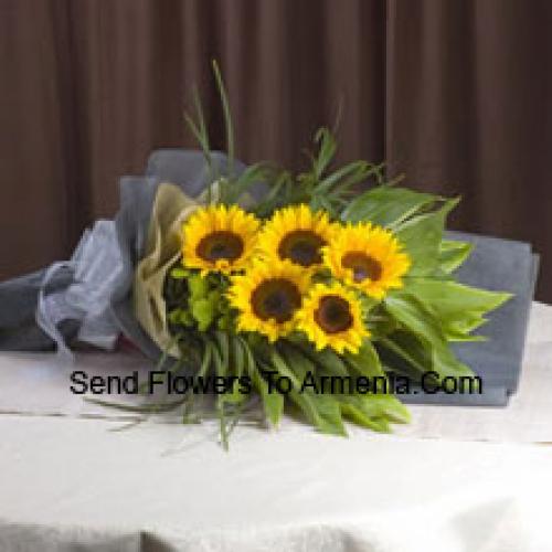 Handpicked Sunflowers Bunch