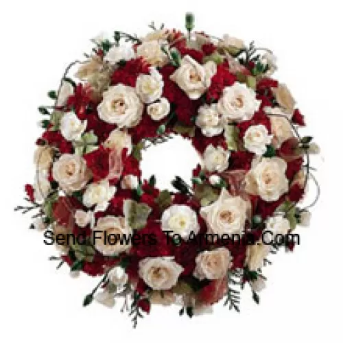 Mixed Flower Wreath