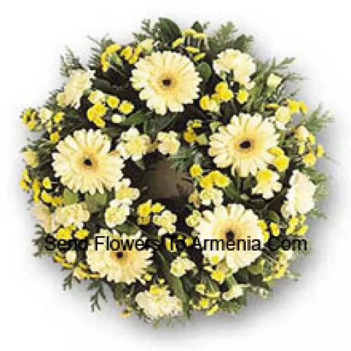 Mixed Flower Wreath