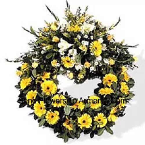 Mixed Flower Wreath