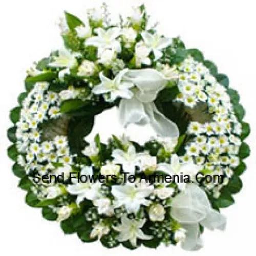 Mixed Flower Wreath