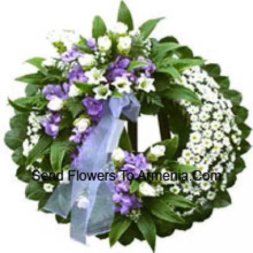 Mixed Flower Wreath