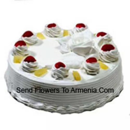 1 Kg (2.2 Lbs) Cream Cake