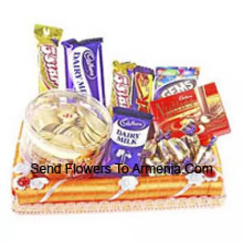 Gift Wrapped Assorted Chocolates (This Product Needs To Be Accompanied With The Flowers)