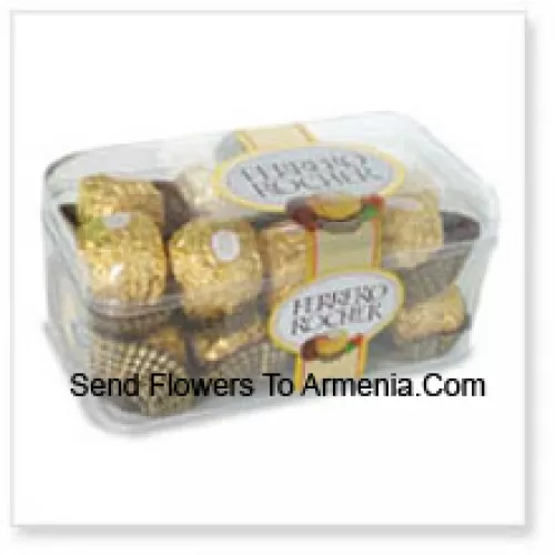 16 Pieces Ferrero Rocher (This Product Needs To Be Accompanied With The Flowers)