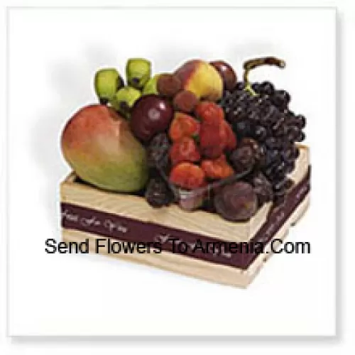 3 Kg (6.6 Lbs) Assorted Fresh Fruit Basket