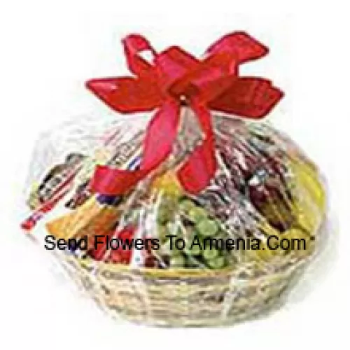 3 Kg (6.6 Lbs) Assorted Fresh Fruit Basket