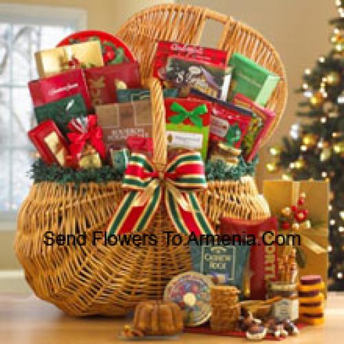 Tasty Gift Basket of Snacks